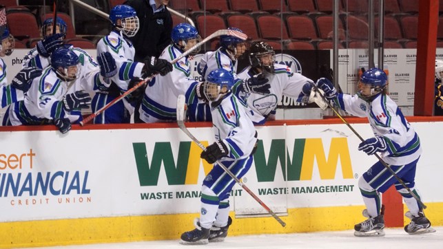 Goal celebration. photo Kaz Turcotte