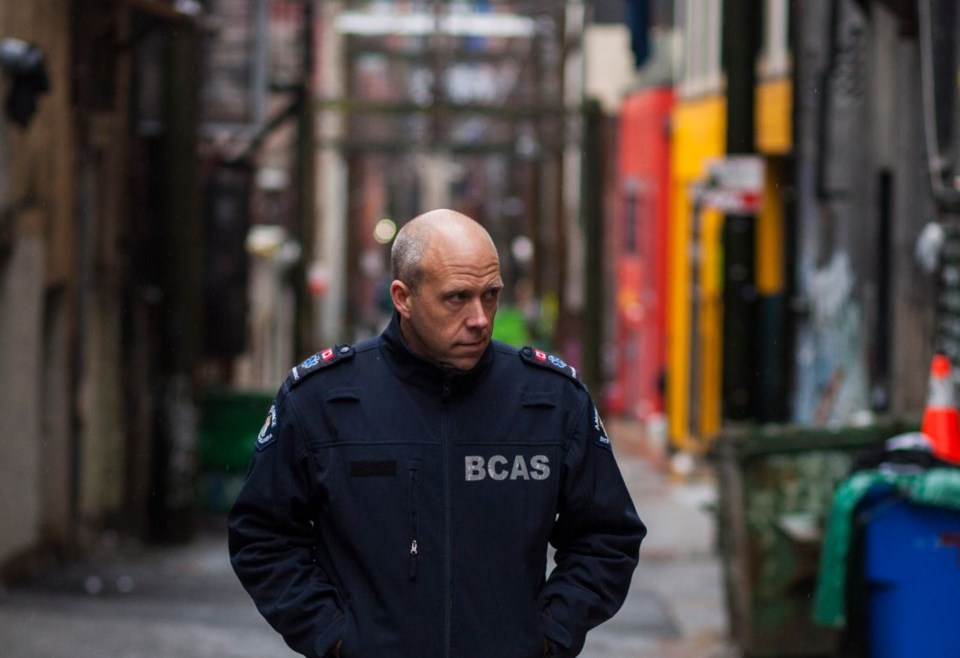 Clive Derbyshire is one of the subjects of the film After the Sirens, which documents the PTSD cris