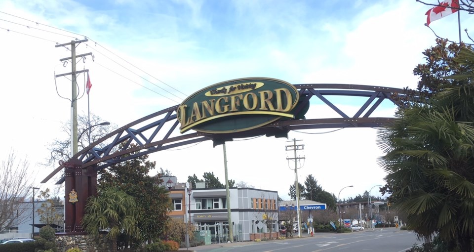 Photo - Langford sign