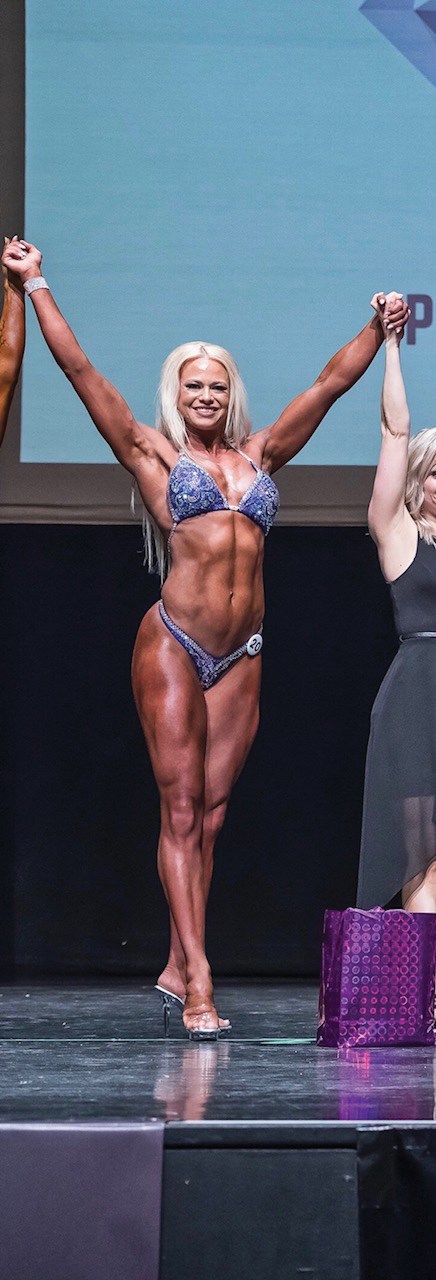 Bodybuilder Mikayla Custance