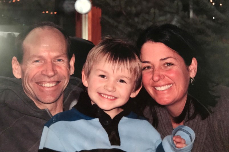 Lisa Korthals and family