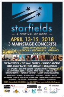 2018 Starfields Festival offers hope in face of challenges