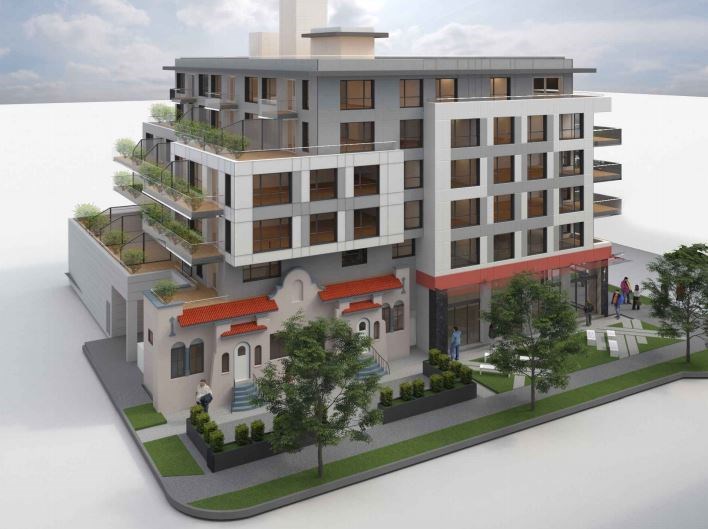 A redevelopment proposal for a project on East Hastings Street at Penticton goes to open house April