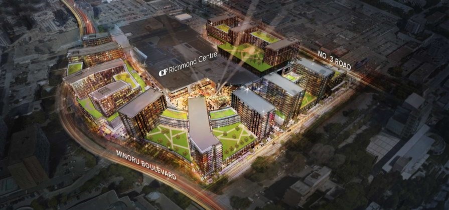 Richmond Centre Cadillac Fairview Shape Properties redevelopment 3