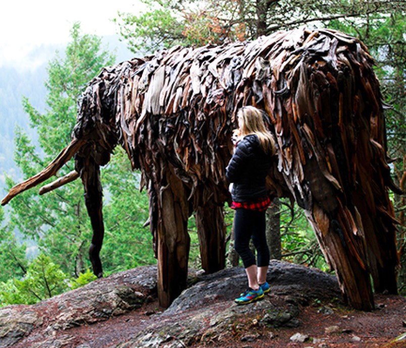 Guthrie Gloag's mastodon sculpture