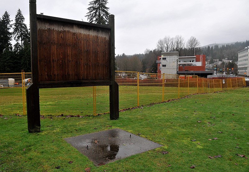 Former Port Moody fire hall site.