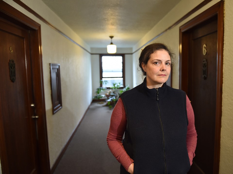 Vivian Baumann was being renovicted from her West End apartment. She appealed her eviction in B.C. S