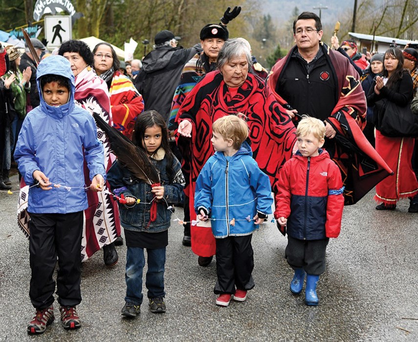 Amy George Kinder Morgan protest