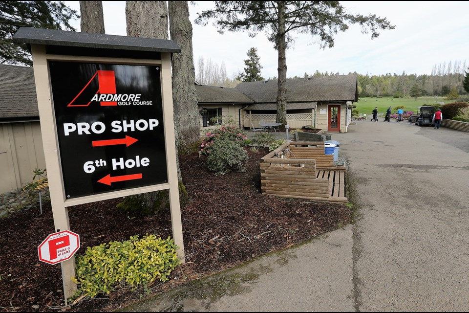 The 47-acre Ardmore Golf Course in North Saanich has been sold.