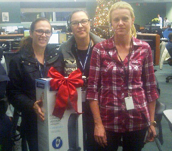 E-Comm dispatcher donation