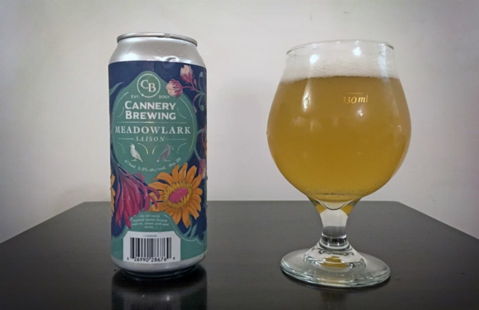 Cannery Brewing’s Meadowlark Saison is a ray of sunshine in a tall can.