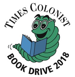 Times Colonist Book Drive logo 2018