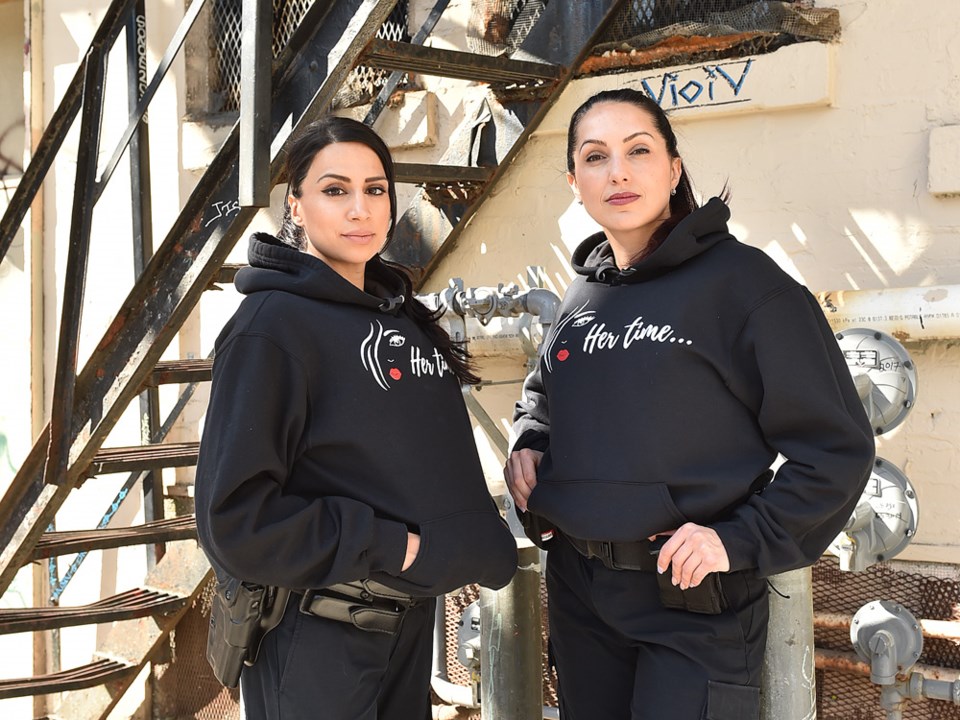 The only female gang frontline partnership in Canada, detectives Sandy Avelar and Anisha Parmar educ