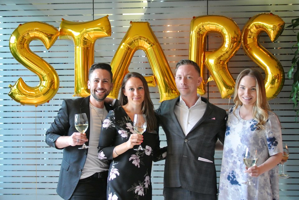 Stars Vancouver Courier's sales team