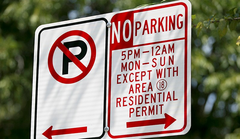 Parking restrictions