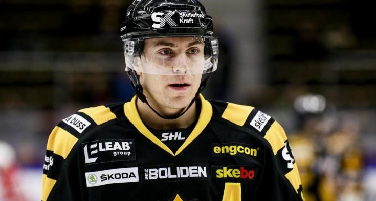 Par Lindholm of Skelleftea in the SHL.