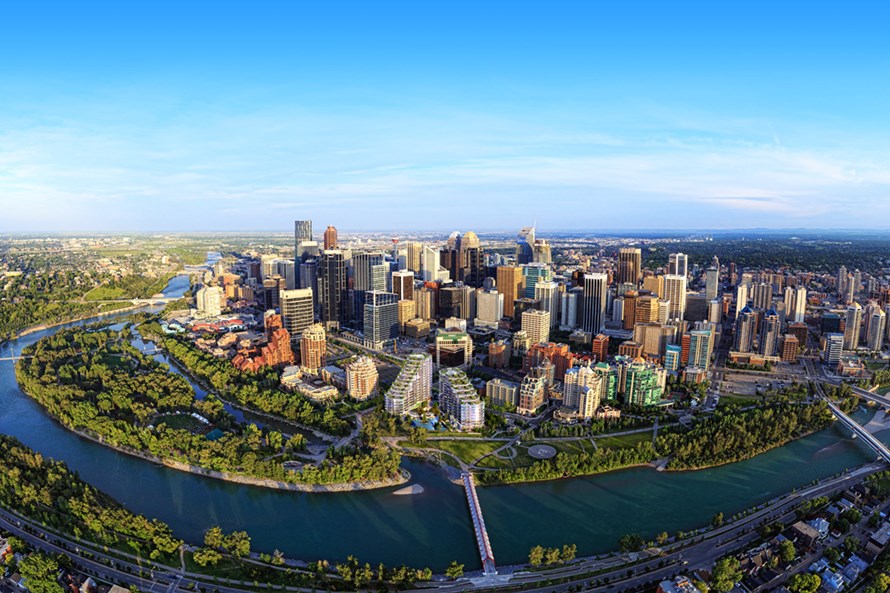 calgary aerial