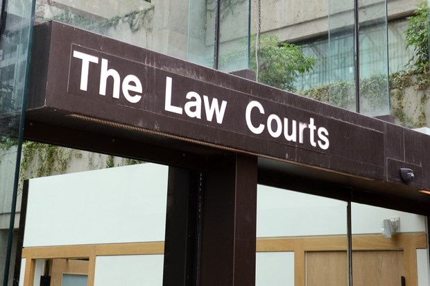 law court sign