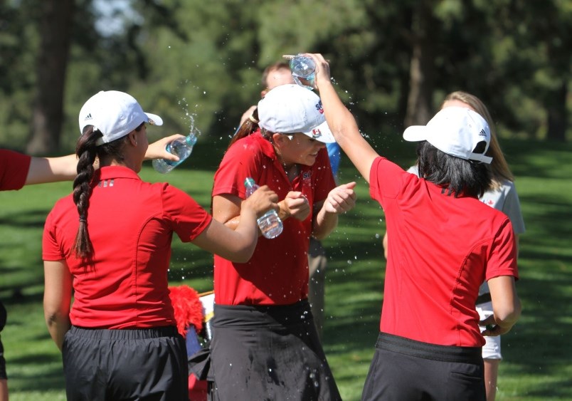 Waters celebrates