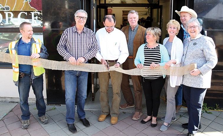 The Prince George Farmer’s Market held a ribbon cutting ceremony on Saturday morning as they officially opened in their new location at the corner of 3rd Avenue and Quebec Street.