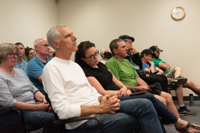 It was a full house in council chambers Tuesday night for the vote on the proposed Garibaldi Springs housing project.