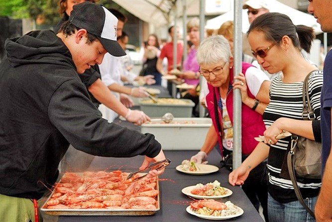 Spot prawn festival