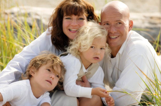The Middelaer family – Laurel, Christian, Alexa and Michael.