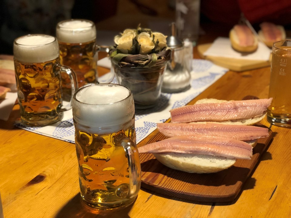 A trip across Königssee Lake isn't the same without an order of smoke trout and beer. Photo Michael