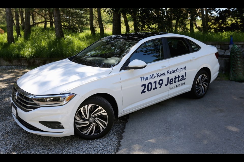 VICTORIA, B.C.: May, 11, 2018 - Photos of the 2019 Volkswagen Jetta. VICTORIA, B.C. May 11, 2018. (ADRIAN LAM, TIMES COLONIST). For Drive story by Pedro Arrais.