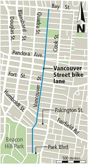 Map - Vancouver Street