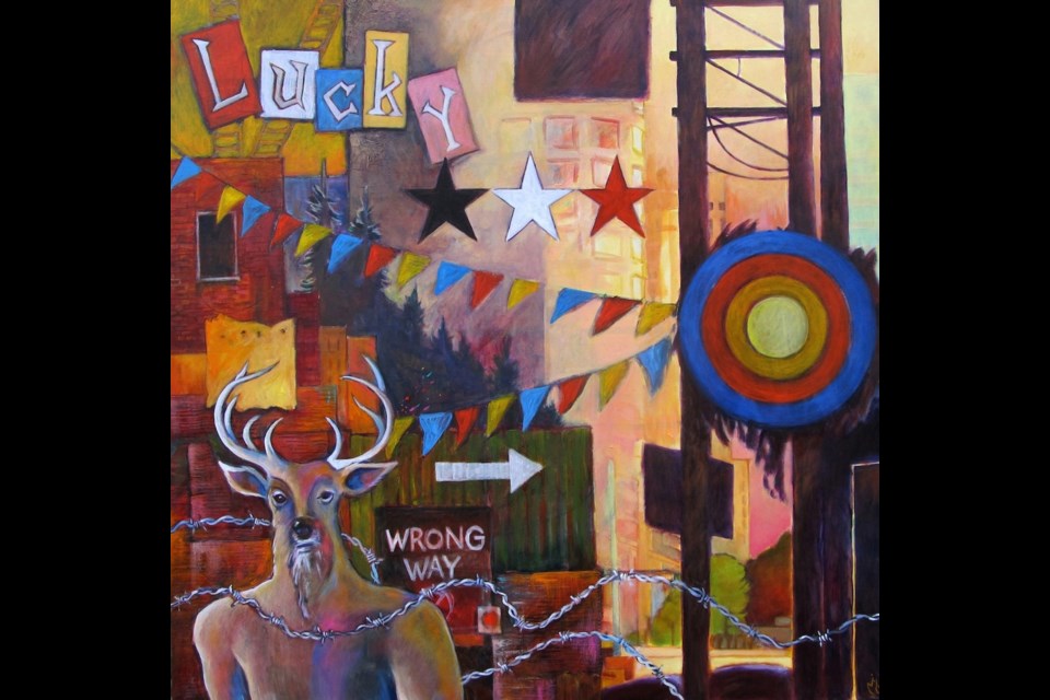Art by Martha Jablonski-Jones is part of the new Urban shift exhibition, opening June 9 at Deer Lake Gallery.