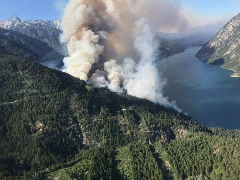 Anderson Lake fire May 24