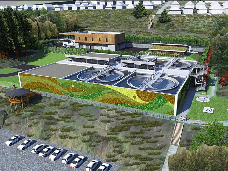 Townsite wastewater treatment plant