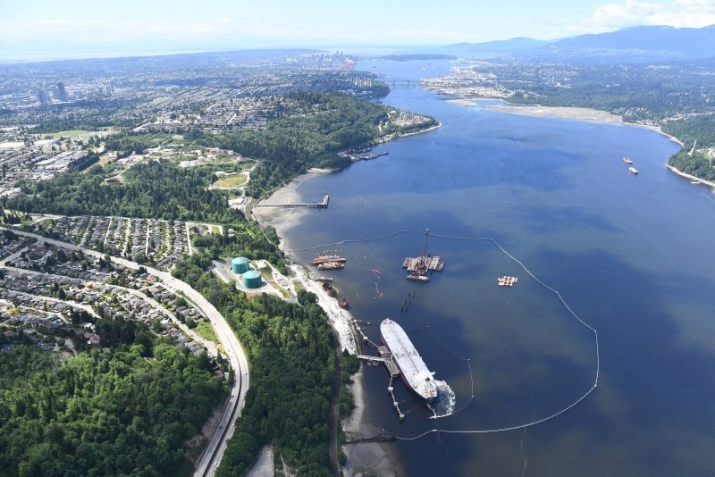 Photo - Kinder Morgan marine terminal