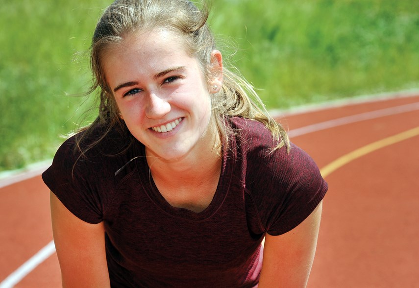North Vancouver’s Megan Roxby is ready to race for a podium spot in her final high school provincial championships this weekend in Langley. The Hershey Harriers and West Vancouver Secondary athlete has faced incredible obstacles just to get to this point. photo Cindy Goodman, North Shore News