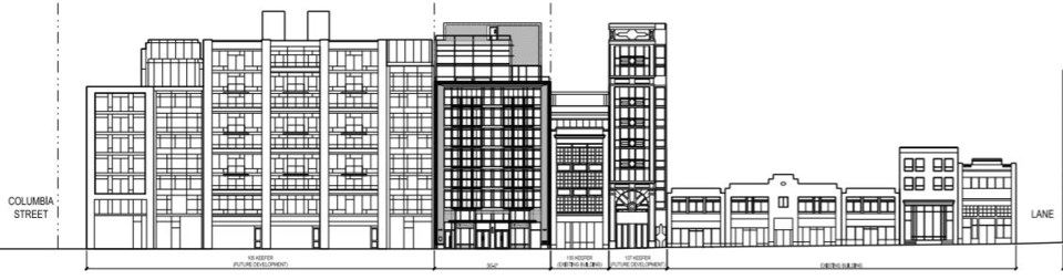 Keefer Street building revived streetscape