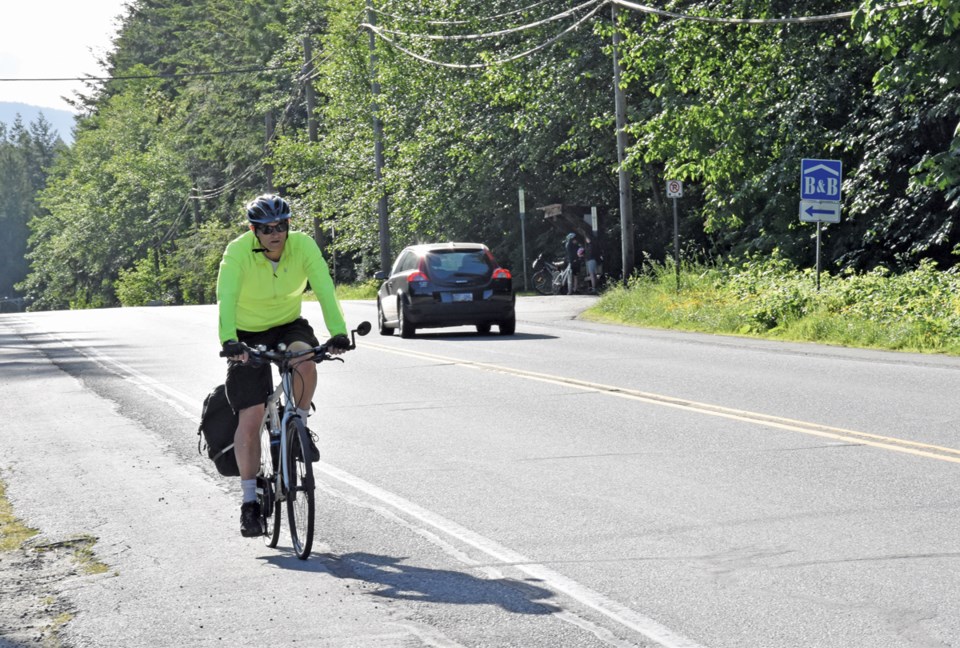 biking