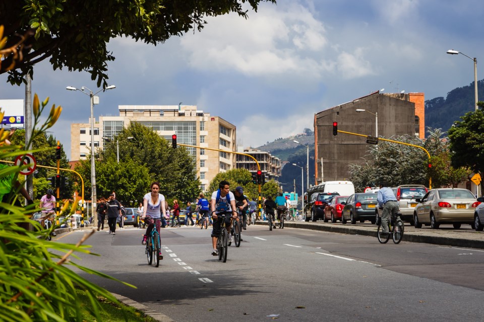 Keynote speaker Gil Penalosa is a big proponent of Ciclovias, a Spanish term that means cycleway. T