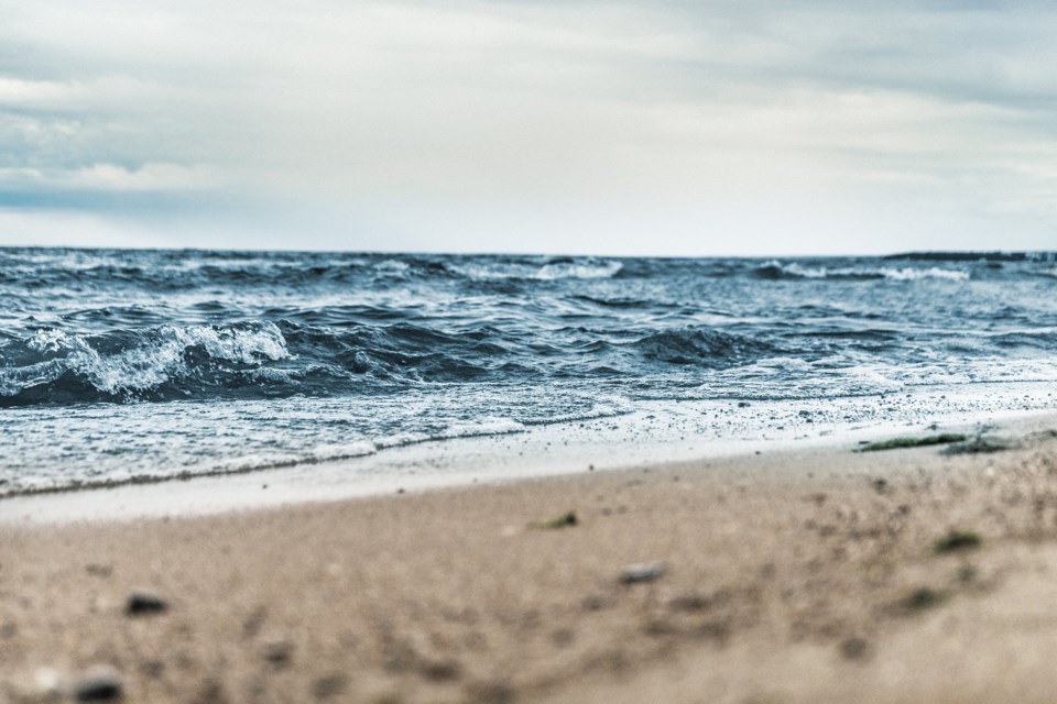 Shoreline ocean