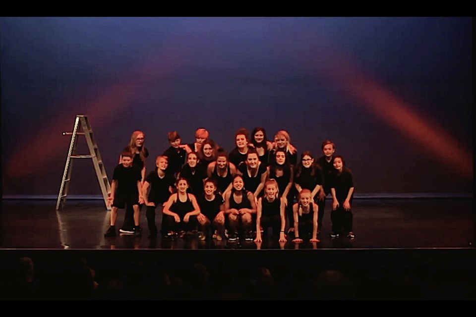Students in last year's Royal City Musical Theatre summer academy. This year's program for teens returns in July.