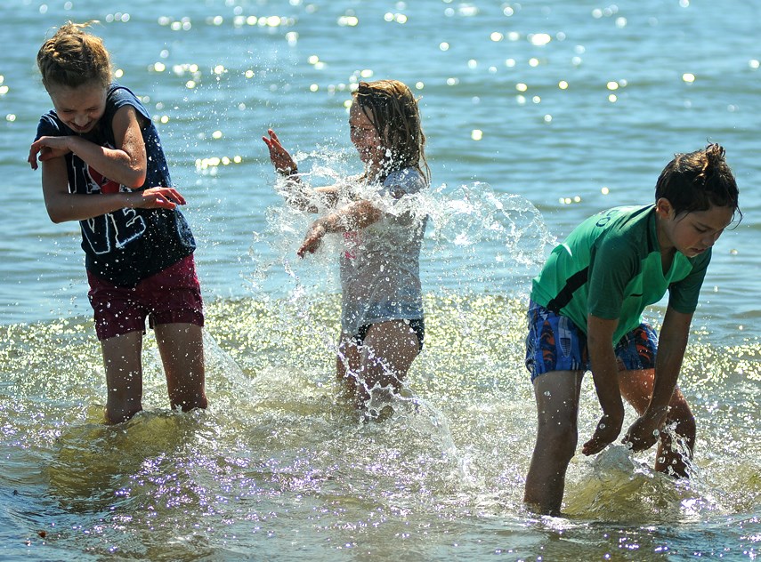 hot weather kids
