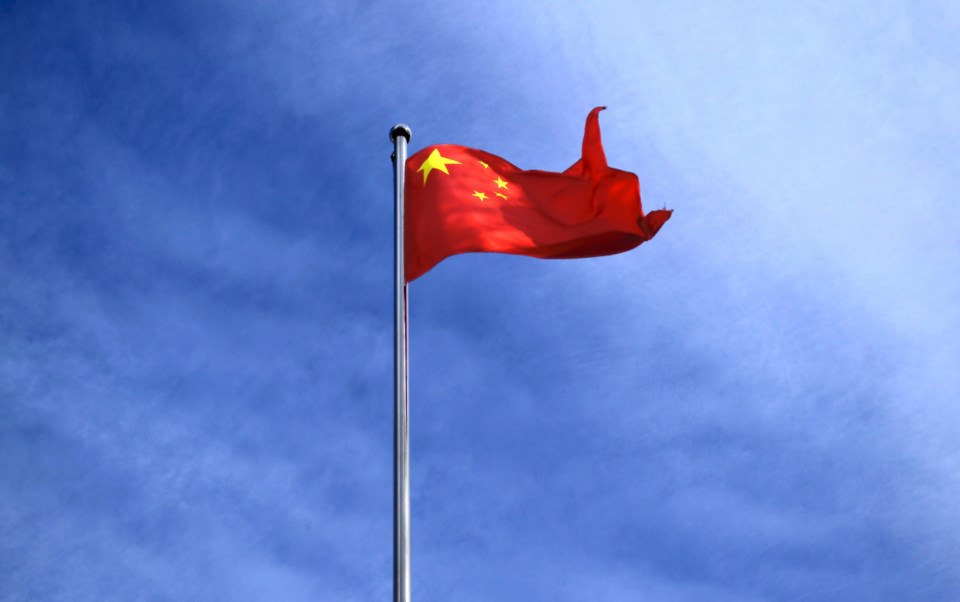 China Chinese flag