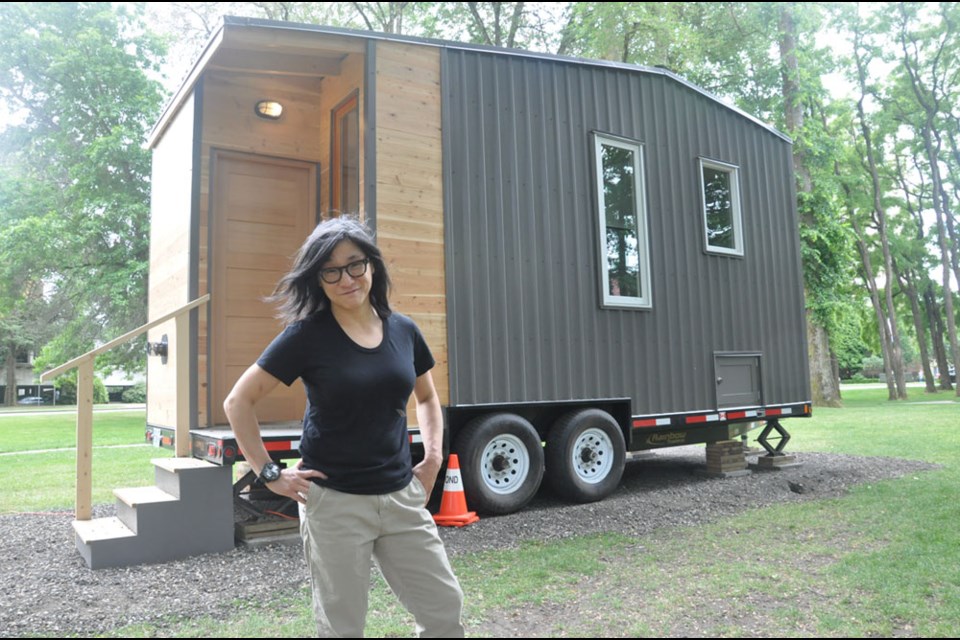 Vancouver artist Germaine Koh’s new exhibit explores alternative housing solutions. Daisy Xiong photo