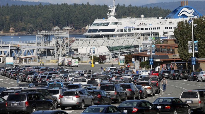 B.C. Ferries says passengers traveling without a reservation can expect sailing delays with the busi