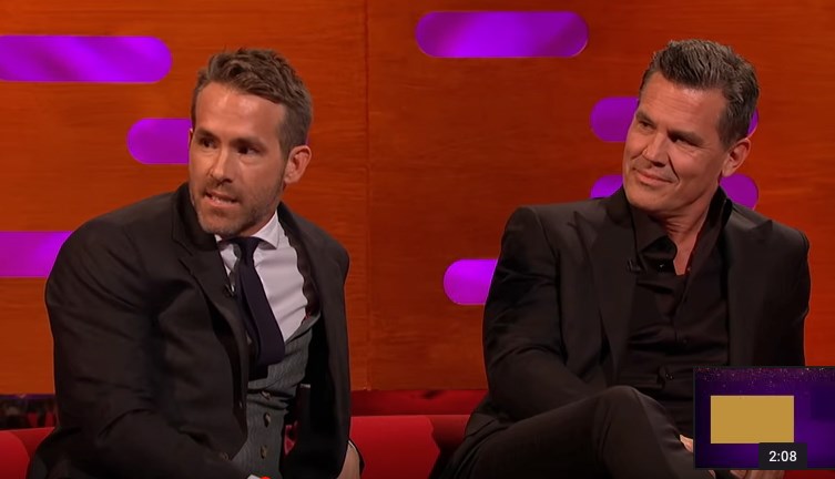 Ryan Reynolds and Josh Brolin on Graham Norton Show