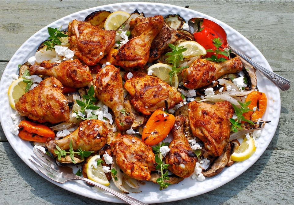 Eric Akis: BBQ chicken pairs well with grilled vegetables - Victoria ...