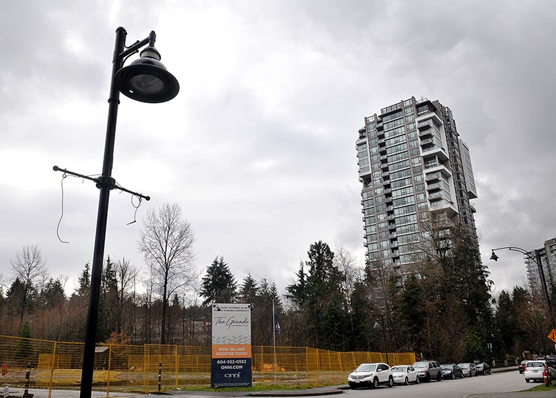 condo tower in Port Moody