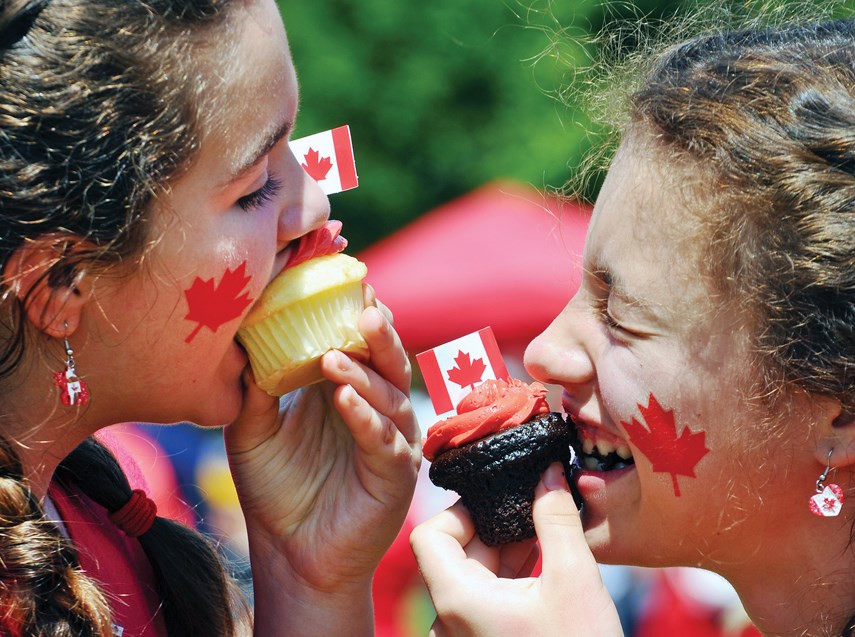 Canada Day Cupcakes