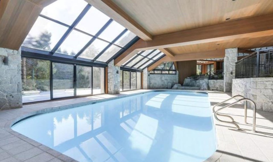 Chartwell most expensive house indoor pool