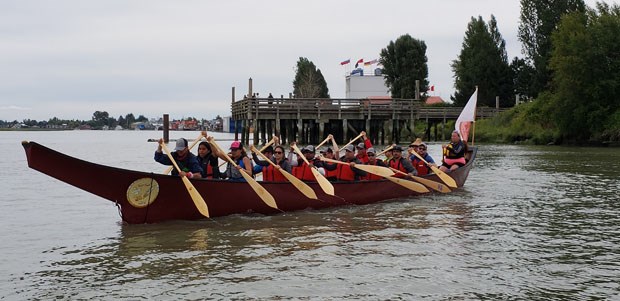 Diverse Group Pulls Together As Canoe Journey Passes Through Delta Delta Optimist Diverse Group Pulls Together As Canoe Journey Passes Through Delta Delta Optimist